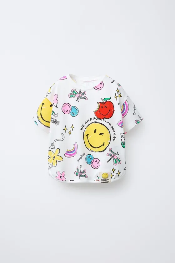 ФУТБОЛКА С ПРИНТОМ SMILEYWORLD ®