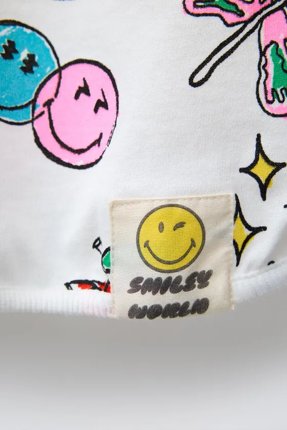 ФУТБОЛКА С ПРИНТОМ SMILEYWORLD ®