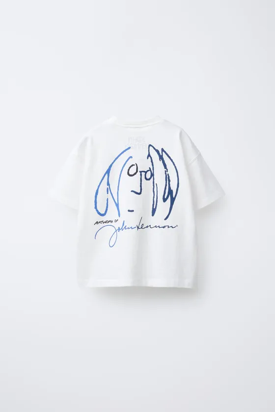 ФУТБОЛКА С ВЫШИВКОЙ JOHN LENNON®