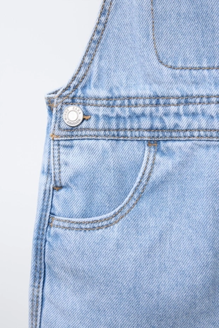 Короткий джинсовый комбинезон- Заказать в России