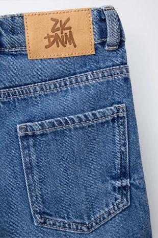 Джинсовые шорты с разрезами- Заказать в России