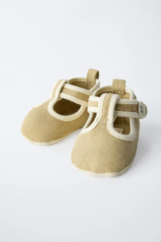 Хлопковые ботиночки