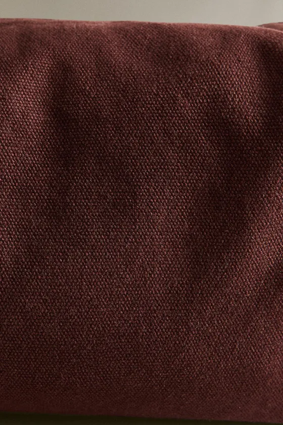 Пляжная тканевая косметичка из хлопка с ручкой