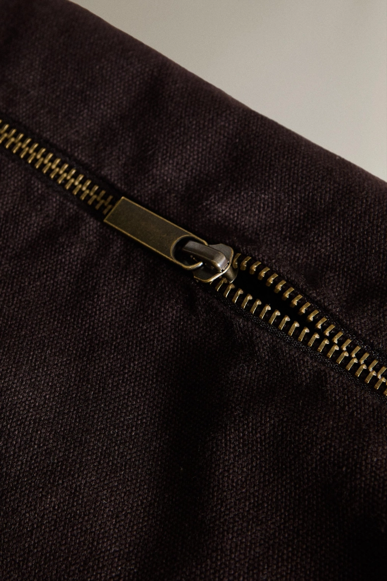 Сумка для пляжа из хлопка zara