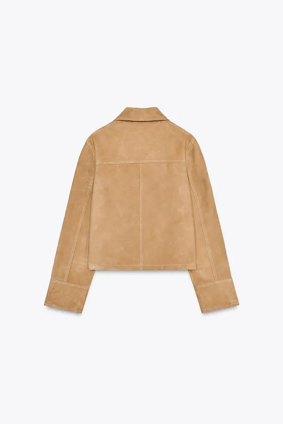 КУРТКА ИЗ 100% ЗАМШИ — ZW COLLECTION, LIMITED EDITION