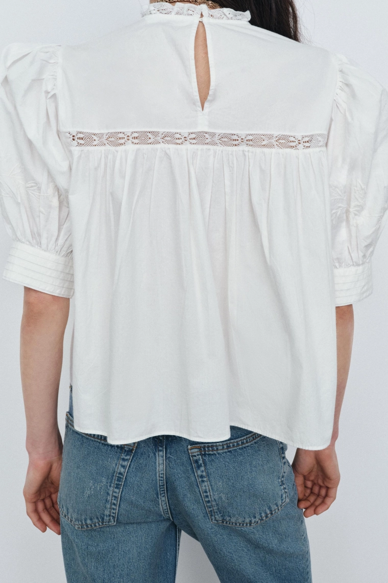 Рубашка с вышивкой из коллекции zw