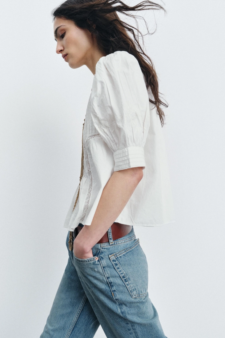 Рубашка с вышивкой из коллекции zw