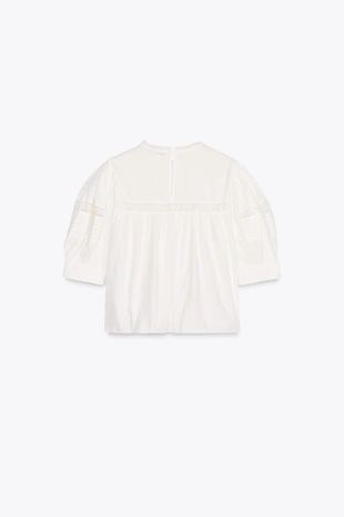 Блуза с кружевом — ZW COLLECTION- Заказать в России