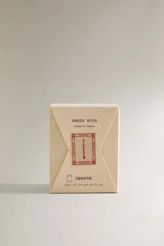 Ароматическая свеча amber myth (150 г)