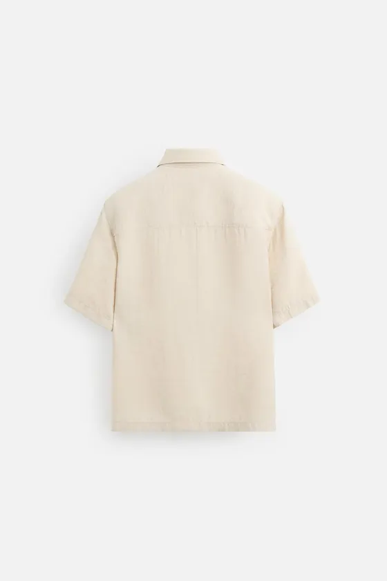 Рубашка свободного кроя relaxed fit flowing
