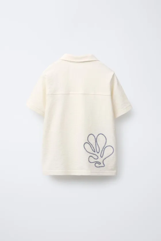 Рубашка leaf knit