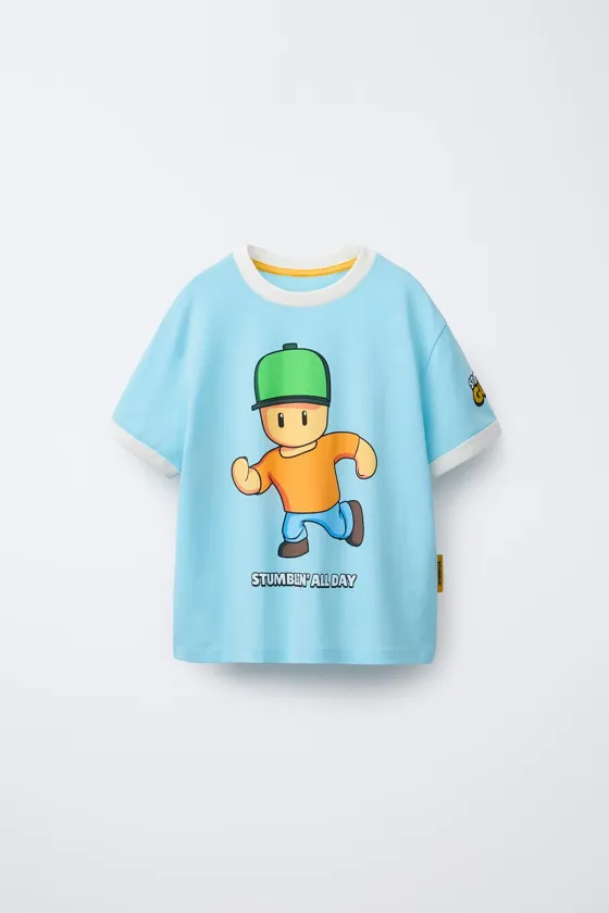 Пижама двухчастная для возраста 6-14 лет stumble guys ™ © scopely