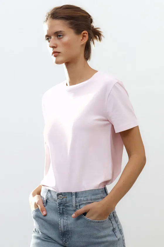 ДЖИНСЫ BOOTCUT CROPPED С ВЫСОКОЙ ПОСАДКОЙ — ZW COLLECTION