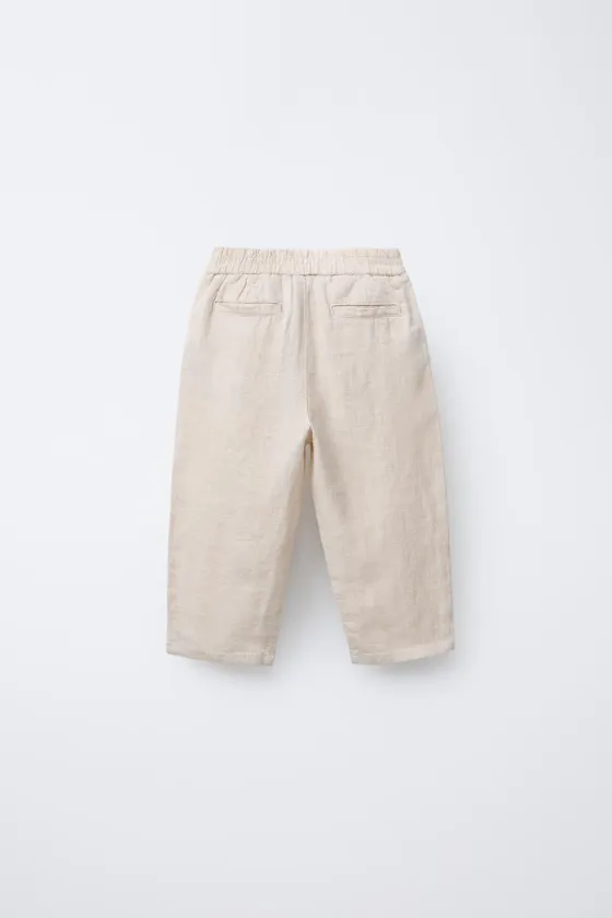 БРЮКИ BAGGY ИЗО ЛЬНА
