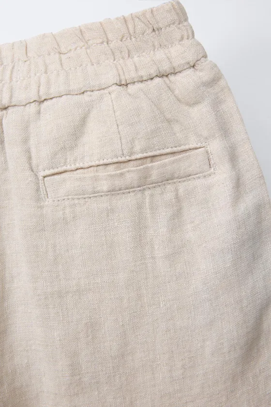 БРЮКИ BAGGY ИЗО ЛЬНА