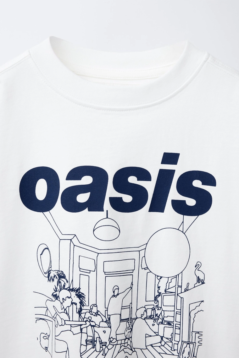 Футболка oasis® с принтом