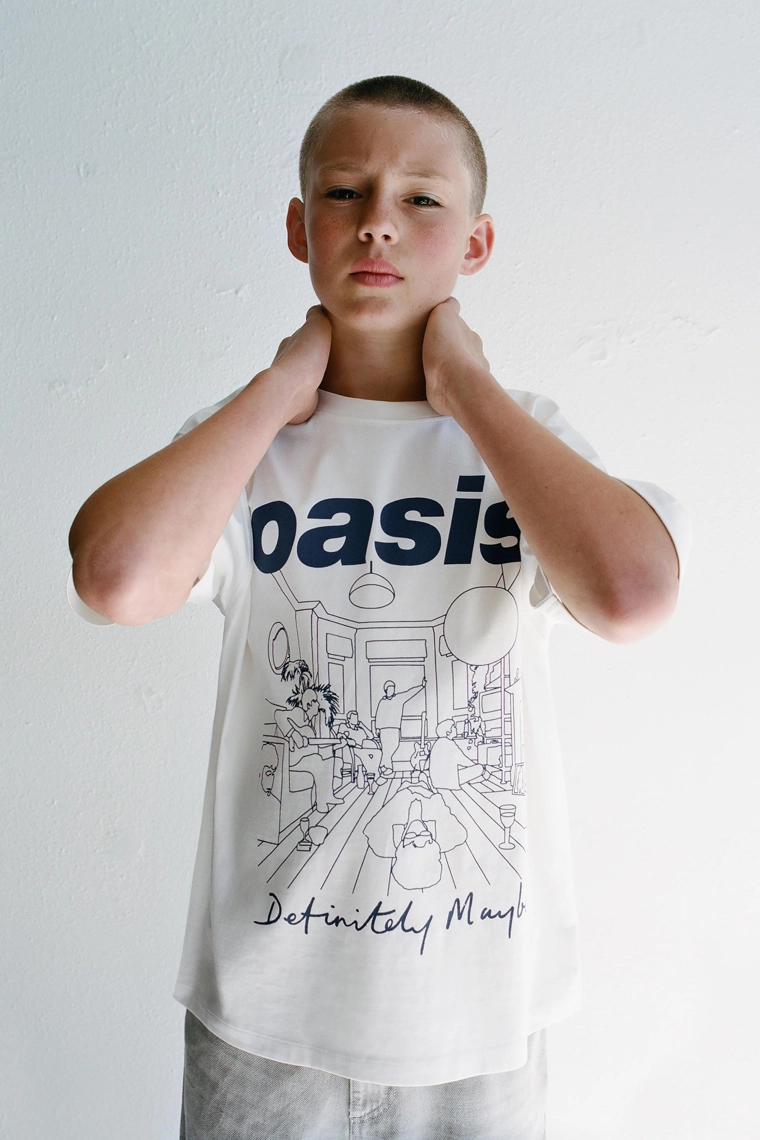 Футболка oasis® с принтом
