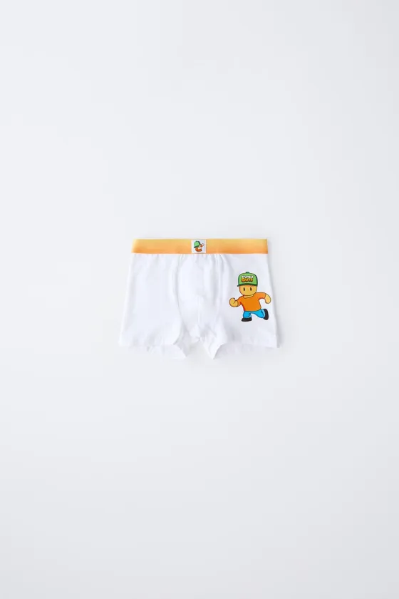 Набор боксерских трусов stumble guys ™ © scopely, 2 штуки, от 6 до 14 лет