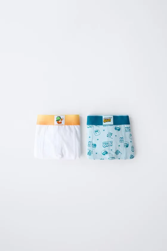 Набор боксерских трусов stumble guys ™ © scopely, 2 штуки, от 6 до 14 лет