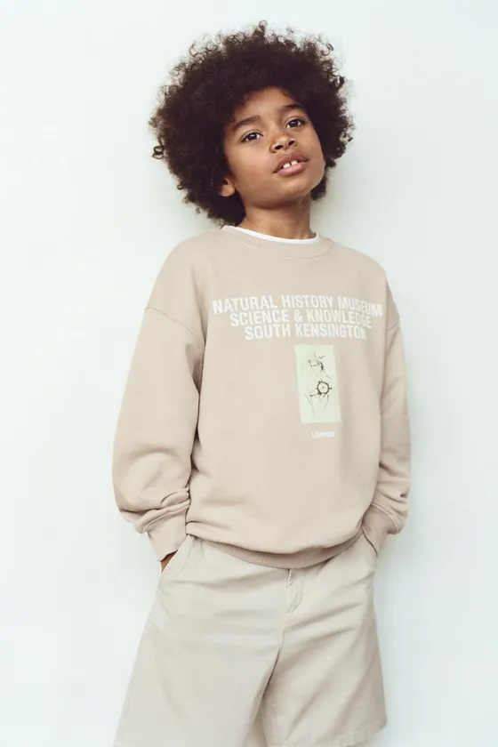 ШОРТЫ LOOSE-FITTING ИЗ ТВИЛА