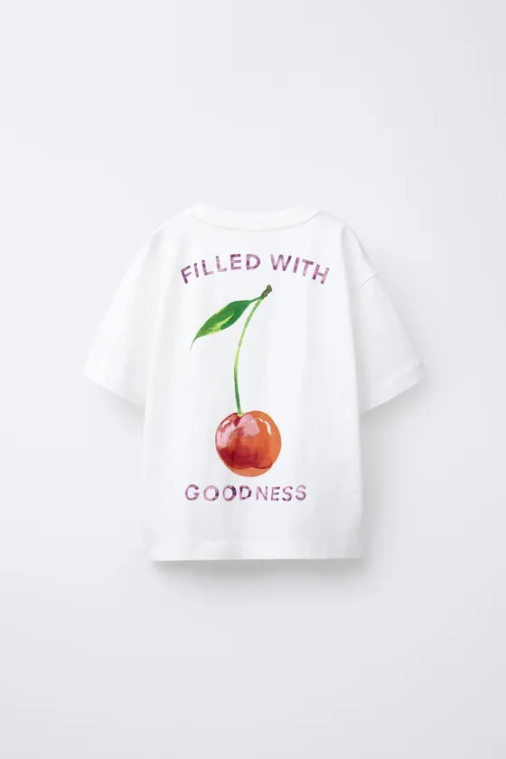 ФУТБОЛКА С ПРИНТОМ «ФРУКТ»