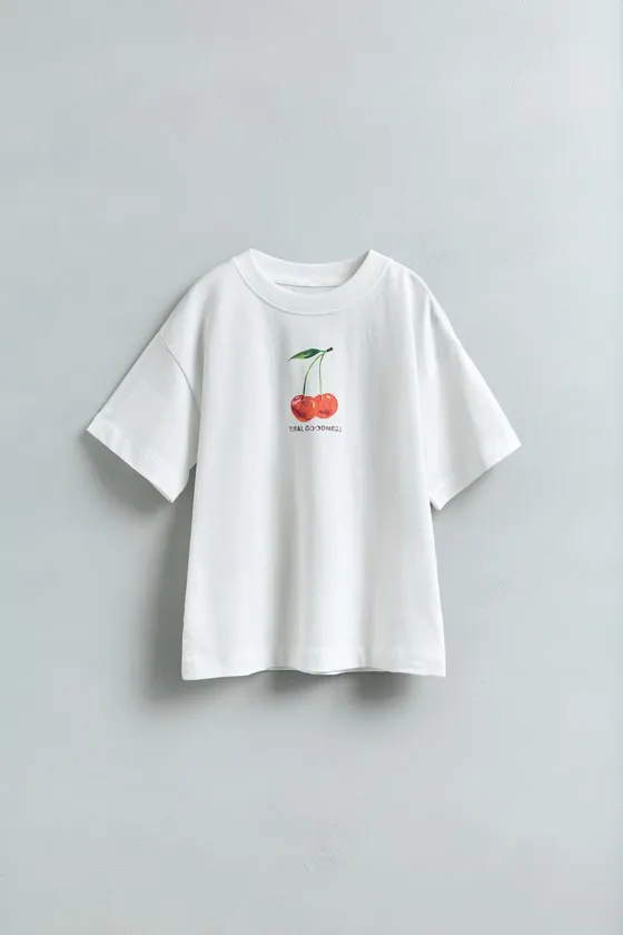 ФУТБОЛКА С ПРИНТОМ «ФРУКТ»