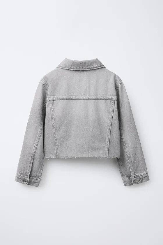 ДЖИНСОВАЯ КУРТКА CROPPED