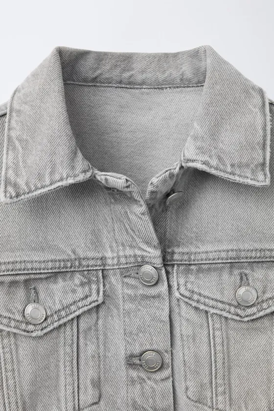 ДЖИНСОВАЯ КУРТКА CROPPED