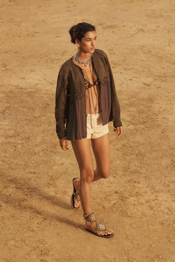 Куртка из лимитированной коллекции из кожи