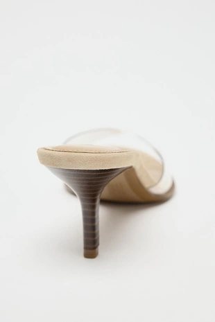 Виниловые босоножки- Заказать в России