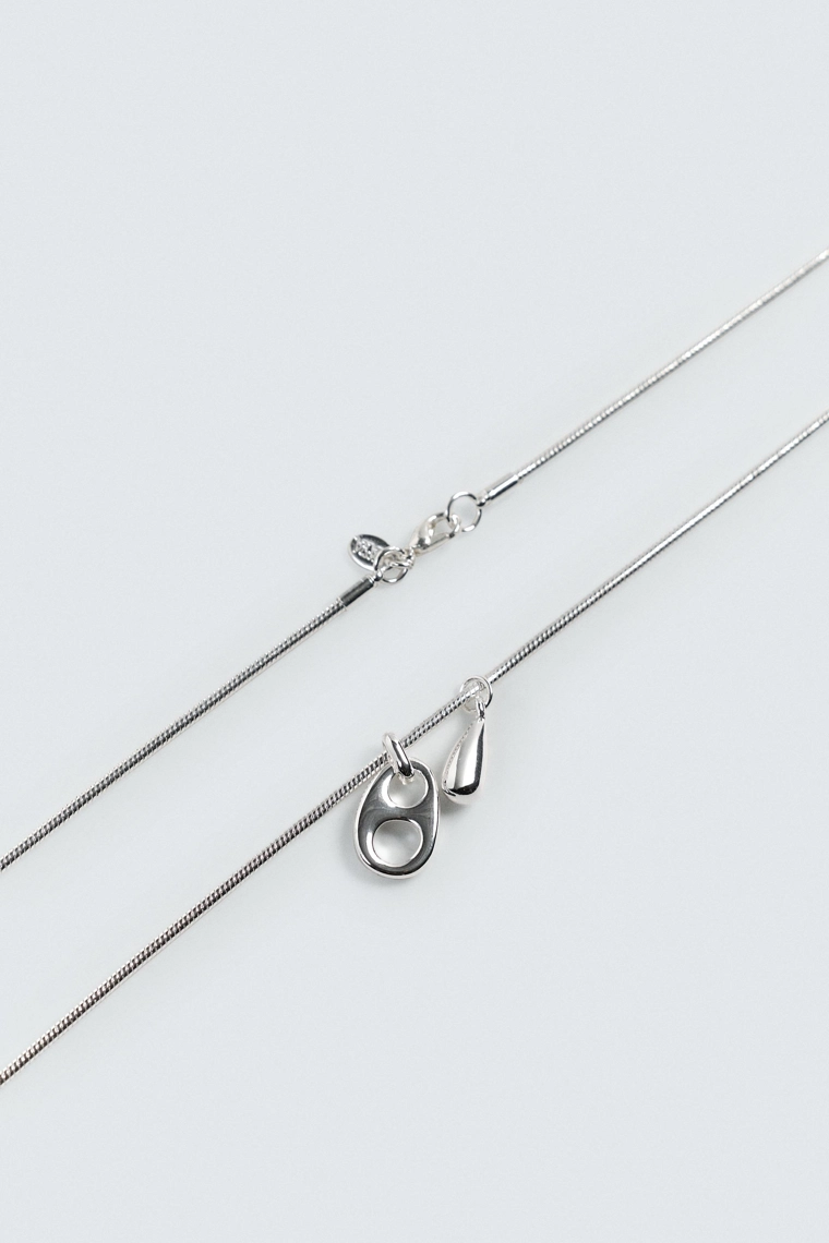 Цепочка tubular с подвесками