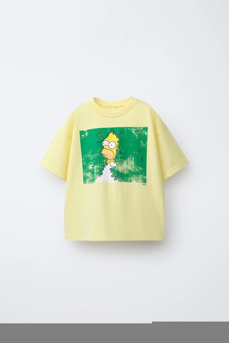Футболка с принтом хомера симпсона от мэтта грейнинга