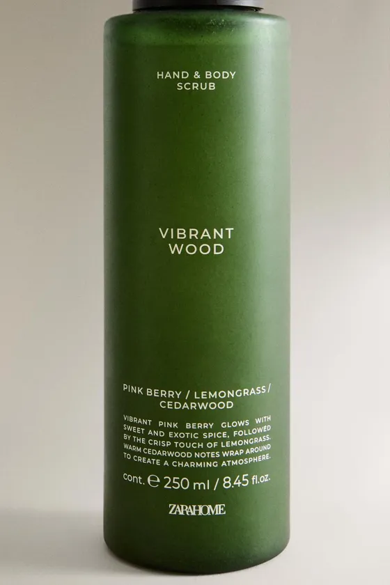 (250 ml) освежающий скраб для тела vibrant wood