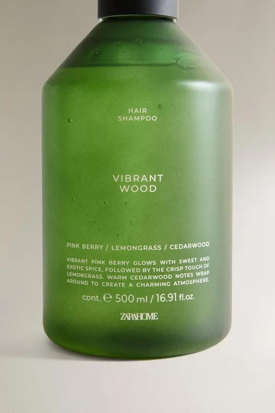 100 мл жидкого шампуня vibrant wood