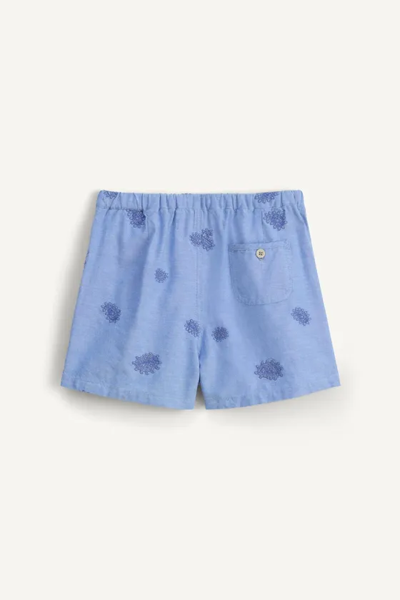 Бермуды limited edition с вышивкой paisley
