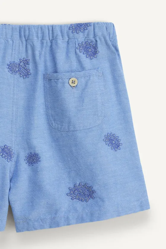 Бермуды limited edition с вышивкой paisley