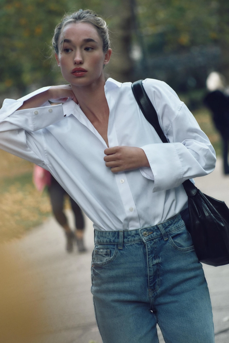 Рубашка oxford из хлопка
