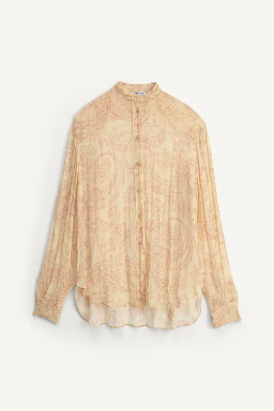 Блуза с принтом - лимитированная коллекция