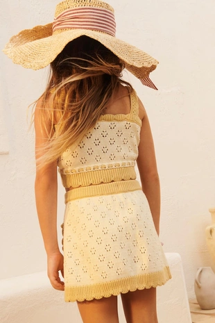 Шляпа с широкими полями и бантом в полоску- Заказать в России