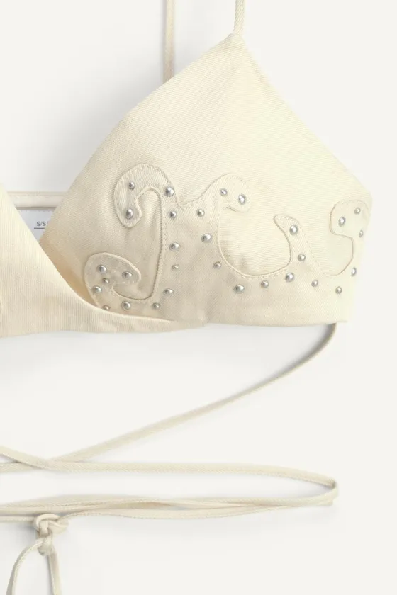 Топ с заклепками limited edition