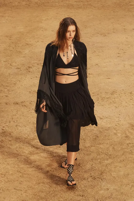 Юбка-миди limited edition с оборками