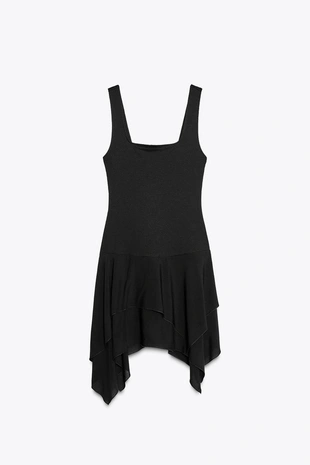 Комбинированное платье- Заказать в России