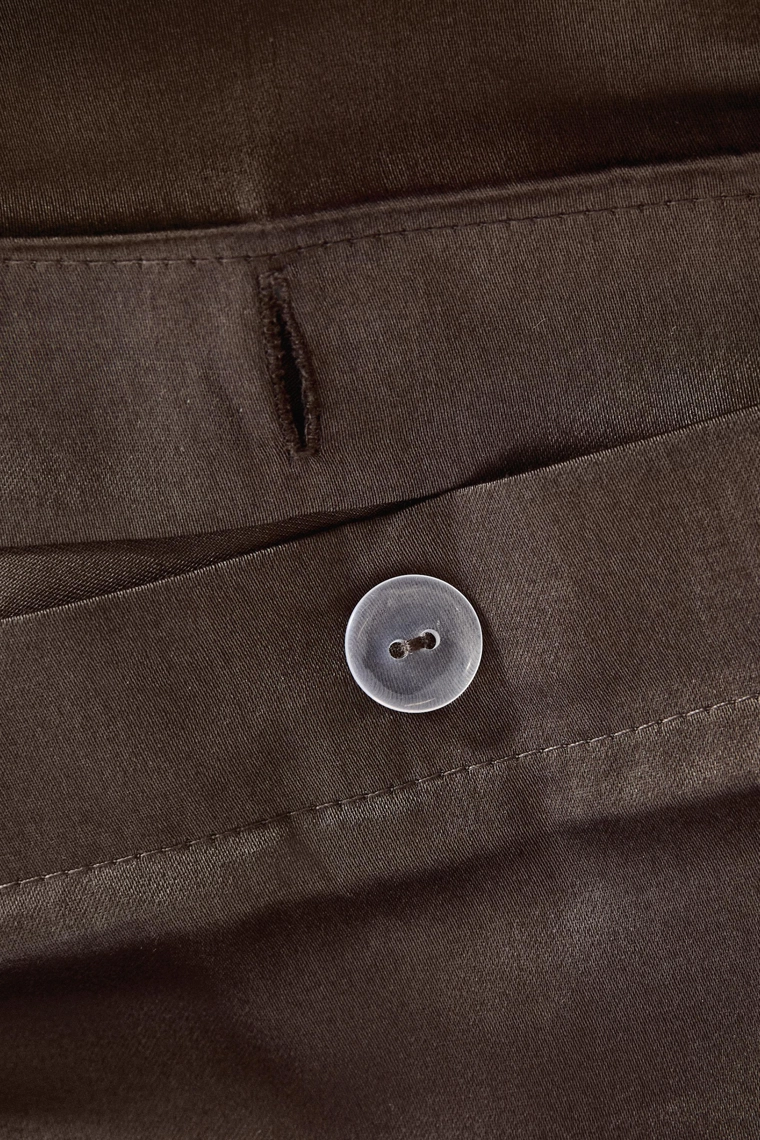 Сатиновый простынь на резинке | 40 см (300 tc)