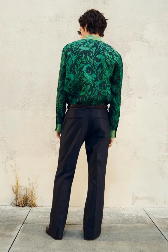 Брюки structure flare fit из ограниченной коллекции