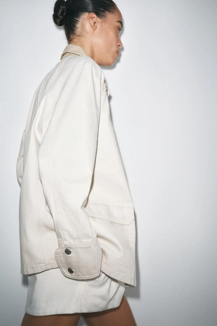 Куртка-рубашка с карманами — ZW COLLECTION- Заказать в России