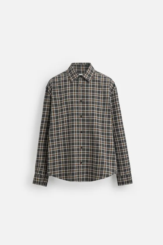 РУБАШКА RELAXED FIT В КЛЕТКУ