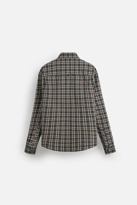 РУБАШКА RELAXED FIT В КЛЕТКУ