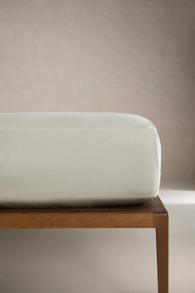 Сатиновый простынный комплект | 30 см