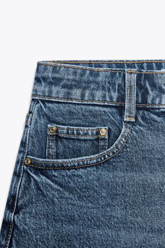 ШОРТЫ Z1975 MOM FIT HIGH WAIST