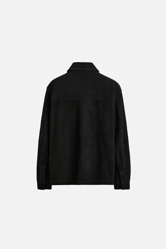 КУРТКА-РУБАШКА ИЗ ЗАМШИ - LIMITED EDITION